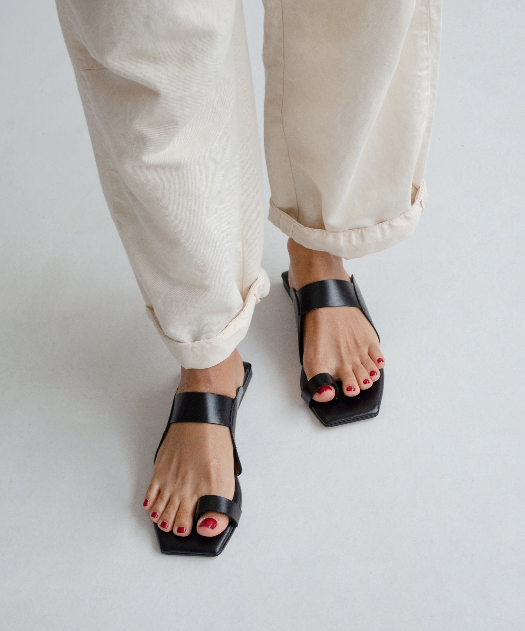 The Roca Sandal - Negro – INSIGNIA dsgn